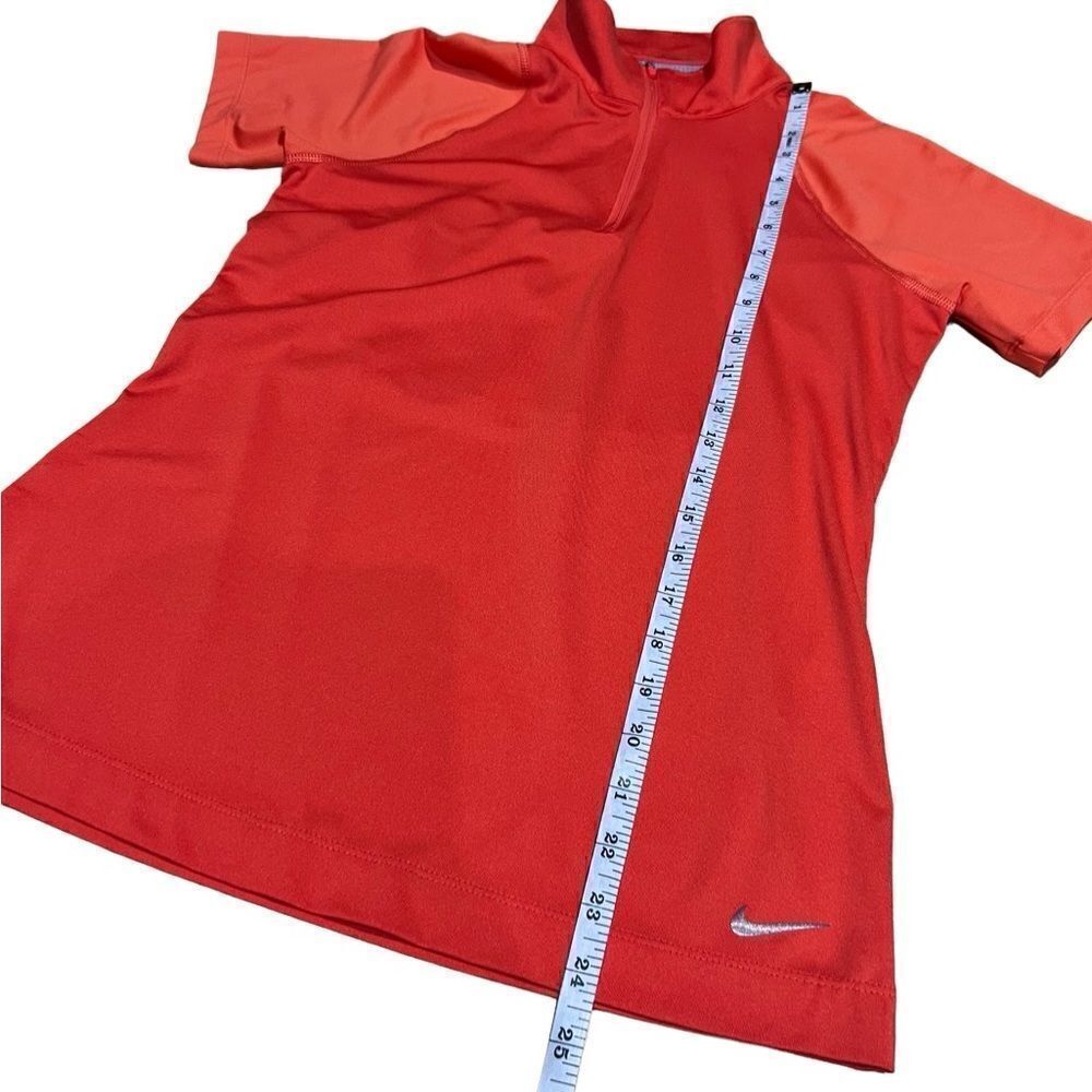 Nike golf dri-fit polo shirt orange size small - Picture 8 of 11